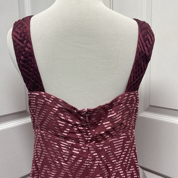 Beth Bowley Sleeveless Lined Silk Dress Size 10 - Picture 6 of 13